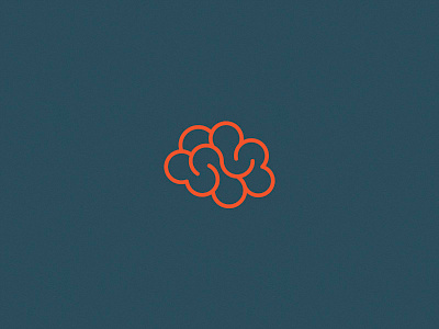 Brain Coach brain logo vector