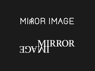 Mirror Image Educators education growth mirror reflection school teachers type typography