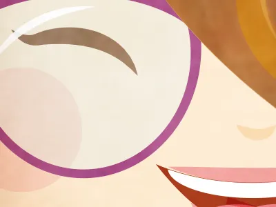 Caricature .1 caricature character eye glasses illustration me smile