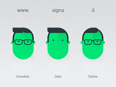 Signa ‣ Stay tuned! android design signa ui website