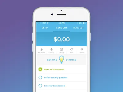Awesomizing Onboarding bitcoin circle ios iphone money onboarding