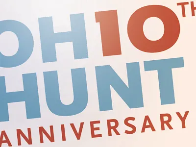 OH10 HUNT 10th Anniversary 10 anniversary hunt ohio