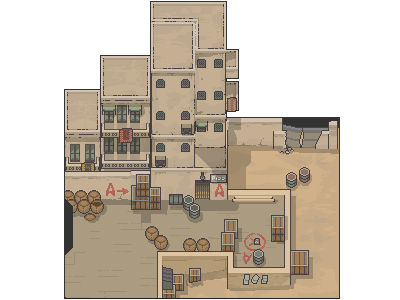 Dust2 counterstrike pixel art