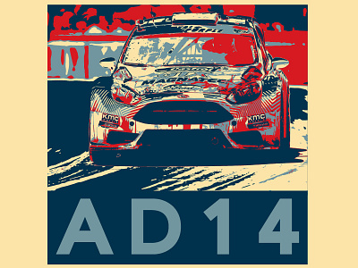 Austin Dyne Poster Concept austin dyne austindyne motorsports design motorsports marketing rallycross rallyx red bull global rallycross