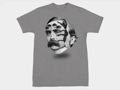 The Amazing Man-Spider creepy face floating freak head horror man occult spider