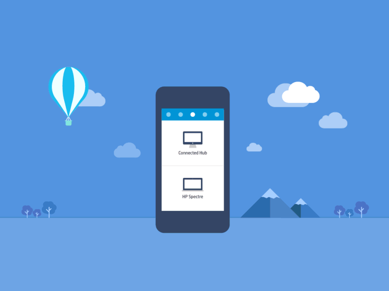 Connected Hub carousel_3 gif