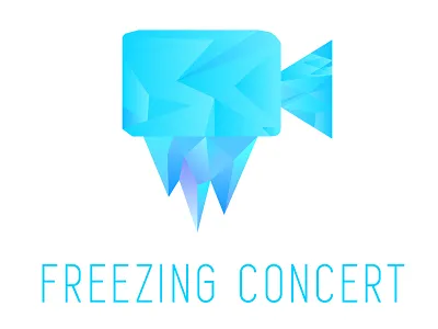 Freezing Concert concert freezing logo low music poly