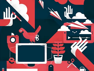 Promotional infographic. graphic illustration infographic