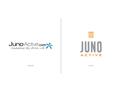 JunoActive active athletic before after brand clothing column design fashion lifestyle logo plus size strength