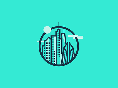 Chicago architecture building chicago city illustration skyline vector