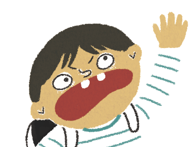 angry kid boy children color cute illustration kids