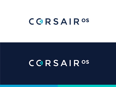 Corsair OS - marine radar operating system logo marine ocean os radar sea software system