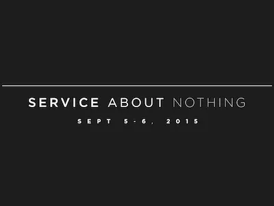 Service About Nothing tfhny