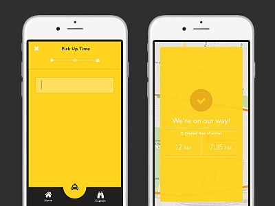 Visual Design for App Concept app design ios mobile ui ux