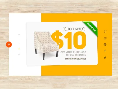 Get Your Coupon coupon ecommerce interface minimal design shopping ui ux