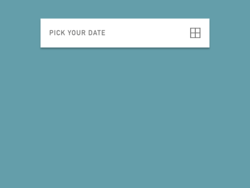 calendar motion animation calendar material design motion design ui design ux design