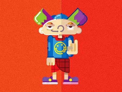 Hey Arnold! 90s character hey arnold illustration toons