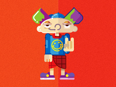 Hey Arnold! 90s character hey arnold illustration toons