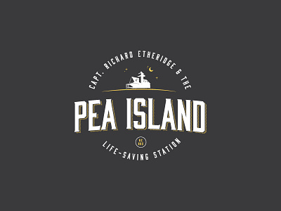 Pea Island coast guard layout life saving service richard etheridge t shirt design