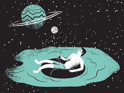Illustrated Science 42 illustratedscience illustration phldesign poolparty science space