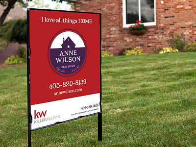 Realtor Yard Sign branding for sale home house real estate yard sign