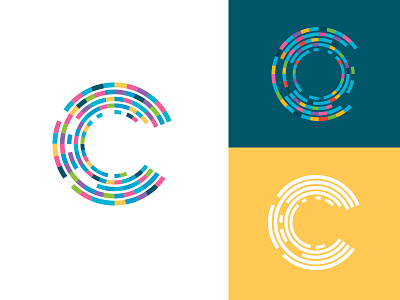 Branding WIP branding c collaboration colorful identity logo