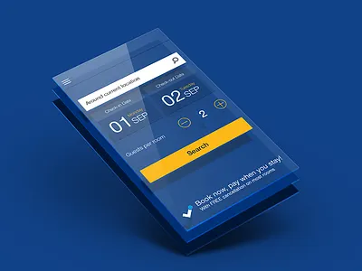 Booking search form android app booking booking.com form hotel ios iphone search travel