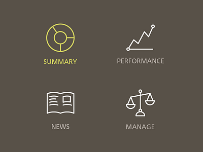 Finance app icons finance icons vector