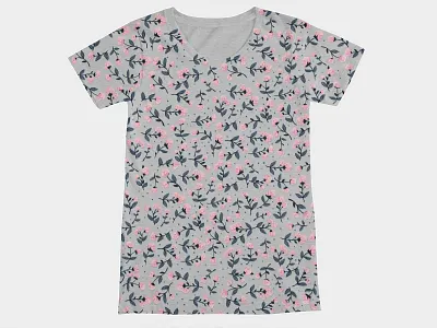 Skull Flower Pattern flowers mothef shirt skull threadless tshirt