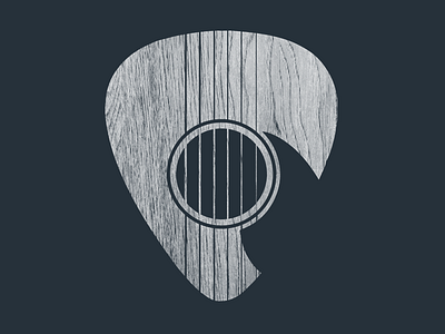 Strum... acoustic artist band gig guitar instrument logo minimalism music musician simple wood