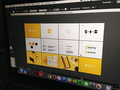 Payzing Branding cloud fund icon logo money online pay payzing