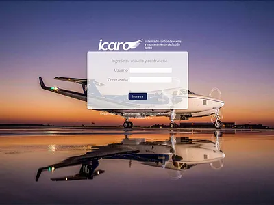 Icaro Login ui