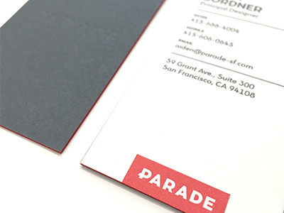 Business Cards business cards letterpress