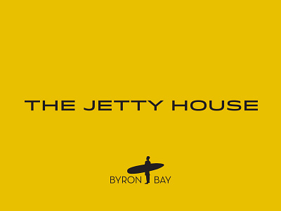 The Jetty House art direction branding graphic design