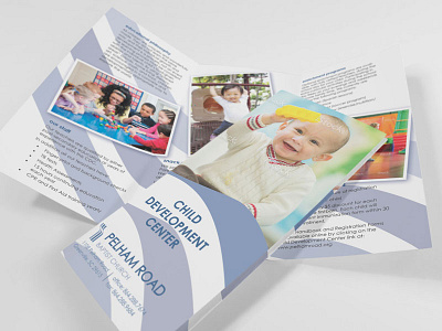 Pelham Rd CDC brochure indesign photoshop trifold