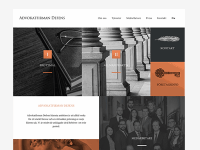 Defens artdirection branding id ux webdesign