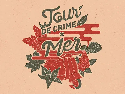tourdecrimea print 2d illustration print tdc tourdecrimea