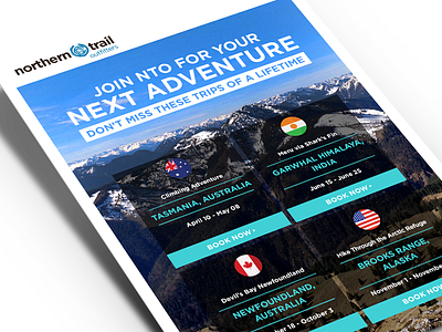 NTO Promotional Email email email design retail ui ui design