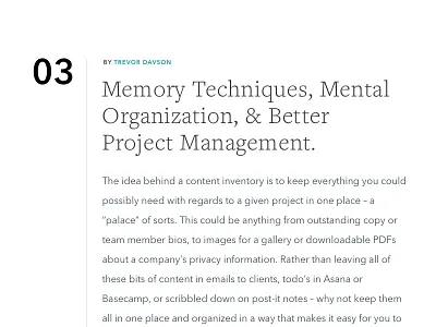 Filament Type System Test 2 layout sans serif serif system type typography website