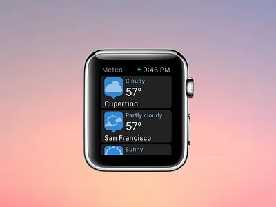 Meteo Watch App apple watch watch app weather