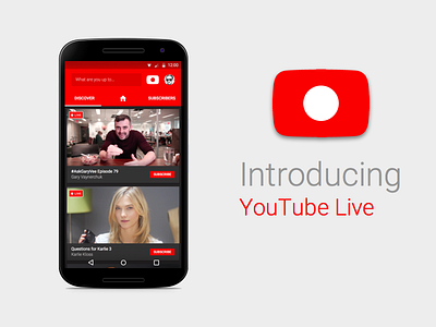 YouTube Live for Android android app google live meerkat periscope streaming youtube