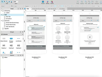 Wireframing! android app app app wireframe arkwerk axure prototype ui ux ux design wireframe wireframing