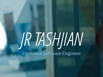 Personal Site bio condensed italic light merriweather open sans personal