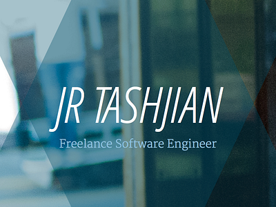 Personal Site bio condensed italic light merriweather open sans personal