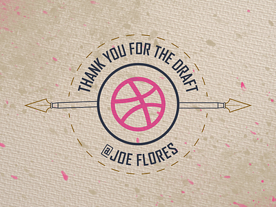 Thank you Shot dribbble illustration logo thank you