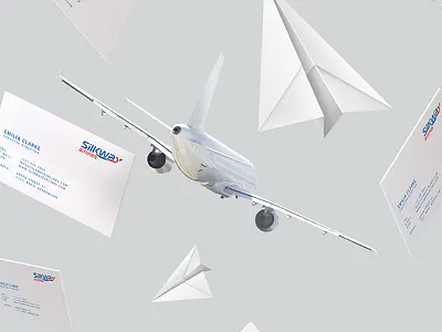 Silk Way Airlines airlines azerbaijan baku brand branding cargo identity logo logotype silk way airlines silkway sw airlines