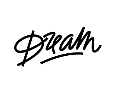 tag Dream art design font hand lettering logo logotype print type
