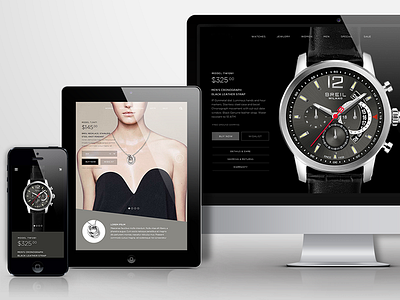 Watch Store Concept concept ecommerce shop store watch