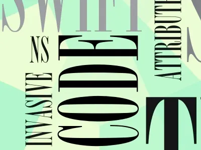 Linear sequence of characters ui design web design