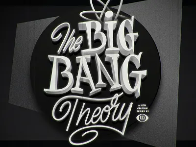 1950's Series Titles 3d art direction black branding illustration lettering logo retro type typography vintage white